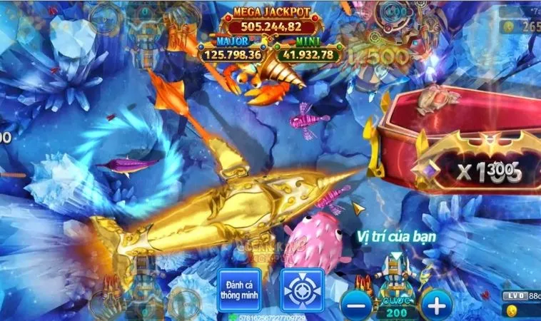 Các loại cá trong game Bắn Cá Đại Dương 8DAY