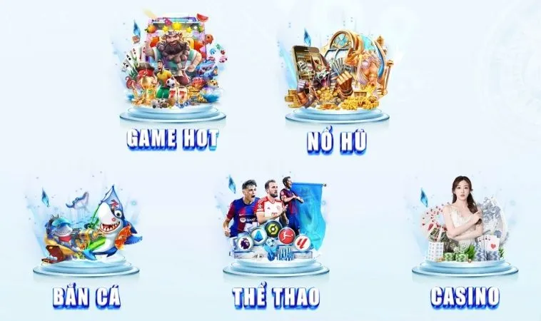 Đa dạng các thể loại game để trải nghiệm tại nhà cái 8DAY