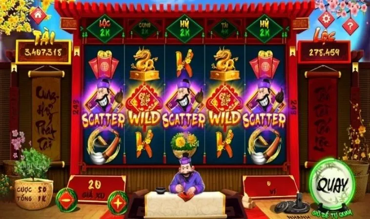 Bí Quyết Chơi Nổ Hũ Ông Đồ Tại 8DAY Để Thắng Lớn 2 Các biểu tượng trong game Nổ Hũ Ông Đồ tại 8DAY